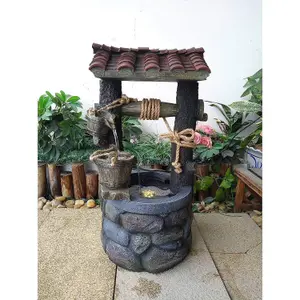 Certikin Heissner Wishing Well Water Feature with Pump and Light 016583-00