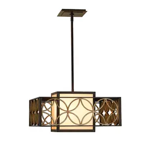 Elstead Remy 1 Light Ceiling Pendant Bar Gold, Bronze, E27