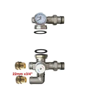 Warmer System Underfloor Heating 11 Port PSW Manifold with Grundfos Pump and Blending Valve Set