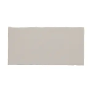 Vernisse Grey Gloss Ceramic Wall Tile Sample