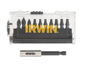 IRWIN Impact Pro 10-Piece Screwdriver Bit Set for Professionals and DIY Enthusiasts