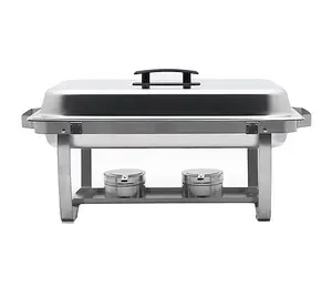 Quattro Four Pack Chafing Dish Set  4 x 1-1 Chafers