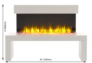 Wykeham Electric Fireplace Suite