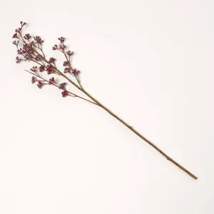 Homescapes Pink Prickly Ash Flower Single Stem 77 cm