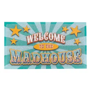 Welcome To The Madhouse Doormat (70 x 40cm)