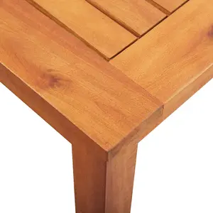 Berkfield Garden Table 150x90x74 cm Solid Acacia Wood