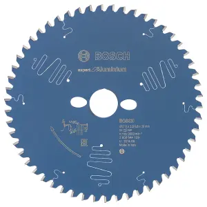 Bosch Professional Expert Circular Saw Blade for Aluminium - 210 x 30 x 2.6mm, 54 Teeth