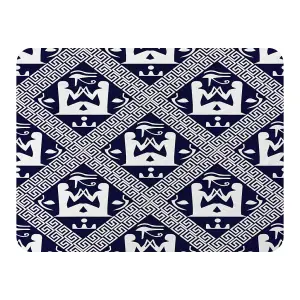 Egyptian Hieroglyphs in Navy (Blanket) / Default Title