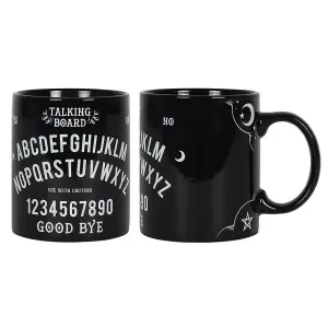 Something Different Talking Board Mug Black/White (One Size)