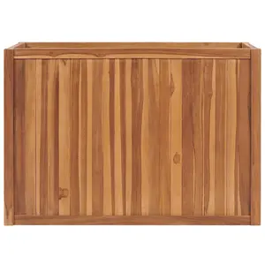 Berkfield Raised Bed 100x50x70 cm Solid Teak Wood