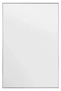 MirrorOutlet Artus - Silver Aluminium Edged Wall Mirror 47" X 31" (120 CM X 80 CM)