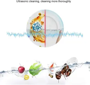 Dishwasher,Multifunctional Household Mini Dishwasher,High-Pressure Water Spray,Portable Small USB Rechargeable Lazy Dishwasher,Hou