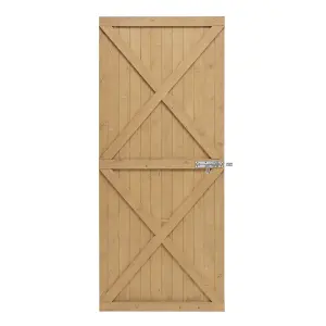 Wooden Garden Gate Side Gate with Latch H 183 cm x W 85 cm