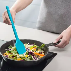 Zeal Silicone Cooking Spoon Aqua Blue