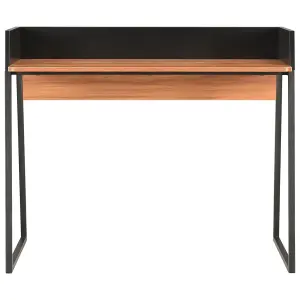 Berkfield Desk Black and Brown 90x60x88 cm