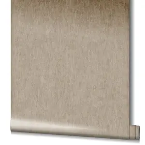 Galerie Earth Collection Brown Textured Scratch Effect Sheen Wallpaper Roll