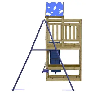 Berkfield Outdoor Playset Impregnated Wood Pine