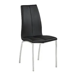 Furniture In Fashion Hartley Black Glass Bistro Dining Table 4 Opal Black Chairs