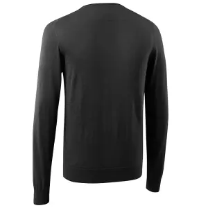 Mascot Frontline Merino Wool Knitted Round Neck Jumper (Black)  (XX Large)