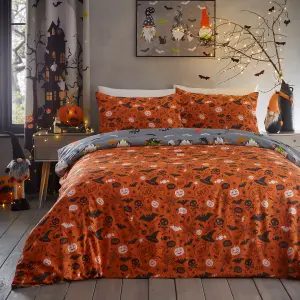 Scary Gonks Glow in the Dark Halloween Duvet Cover Set