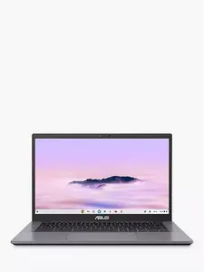 Asus Chromebook Plus CX34 Laptop, Intel Core i3 Processor, 8GB RAM, 256GB SSD, 14" Full HD, Grey