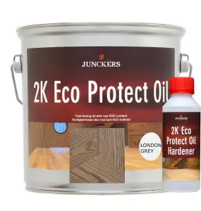 Junckers 2K Eco Protect Oil - London Grey 2.5 litre