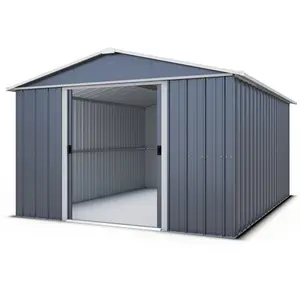 Apex 10 ft. W x 8 ft. D Metal Garden Shed