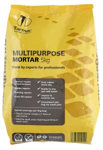 Tarmac Multipurpose Mortar, 5kg Bag