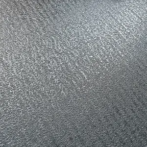 Muriva Grey Texture Metallic effect Embossed Wallpaper