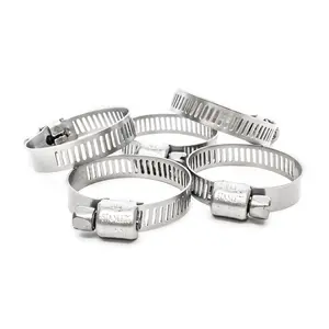 Pisces 5 Pack 25-38mm Stainless Steel Clips for 32mm hose