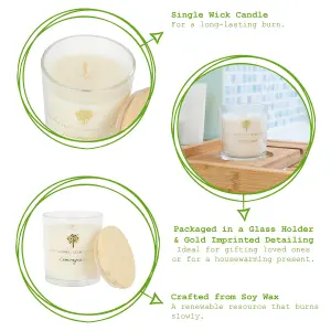 Soy Wax Scented Candle - 130g - Lemongrass