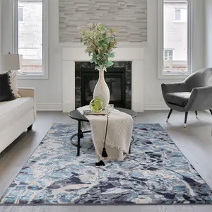 Abstract Modern Easy to clean Rug for Bed Room Living Room and Dining Room-160cm X 230cm