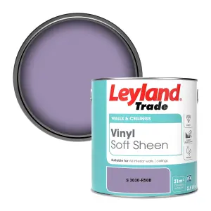 Leyland Trade Vinyl Soft Sheen Walls & Ceilings Emulsion Paint (S 3030-R50B) - 2.5L