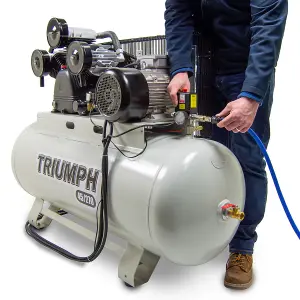 Air Compressor Triumph 45/270 Industrial, 270L, 45CFM, Three-Phase, 10HP