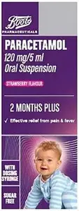 Boots Paracetamol 120 Mg/5 Ml Oral Suspension – 100Ml