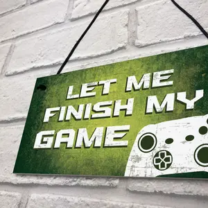 Funny Neon Effect GAMING Sign For Boys Bedroom Man Cave Games Room Gift