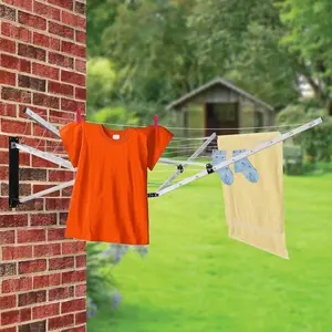 Plastic Wall Mounted Clothes Airer