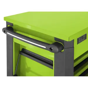 Superline Pro Tool Trolley 6 Drawer With Ball Bearing Slides Green AP366HV