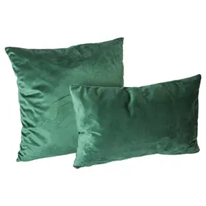 Square Throw Cushion (Set of 2) Green