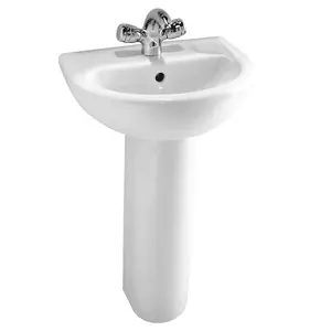 Vitra Milton 45cm cloakroom basin 1 tap hole no pedestal