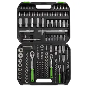 Sealey 1/4" 3/8" 1/2" Square Drive WallDrive Metric Socket Set 171 Pieces S01211