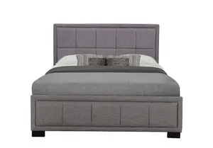 Birlea Hannover Small Double Bed Grey