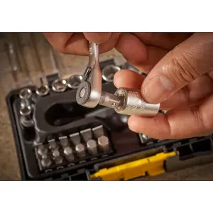 STANLEY FatMax 37-Piece Socket and Bit Set for Professional Mechanics and DIY Enthusiasts