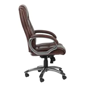 Genuine Leather Executive Chair Brown