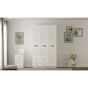 VENICE 3 Door 2 Drawer Wardrobe