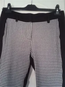 Marks & Spencer Limited Collection Black & White Slim Fit Stretch