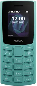 SIM Free Nokia 105 Mobile Phone - Cyan