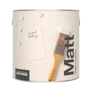 Rust-Oleum Washable Matt Wall Paint - Sweet Nothing 2.5L