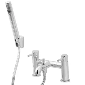 GoodHome Hoffell 2 Tap Hole Shower mixer Tap