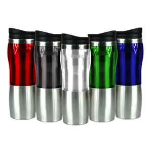 simpa 350ml Stainless Steel Thermos Travel Mug Random Colour